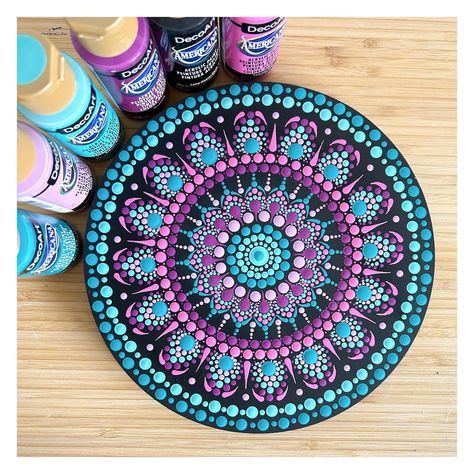 Fridayyyy 🌸🍀☀️ this new 20cm mandala brought me a lot of happiness to create! 💙🩵🩷💜 #mandala #art #artmandala #pointillism #dotpaintingcommunity #dot painting #mindfull #protection #colour #mandalas #mandalaart #mandalapassion #pointillisme #madeinfrance🇫🇷 #customorder #pink #decoart #spring Mandala Art Colorful Patterns, Mandala Art Colorful, Dot Mandalas, Mandala Art Therapy, Mandala Art Lesson, Mandala Artwork, Dot Mandala, Colorful Patterns, Mandala Dots