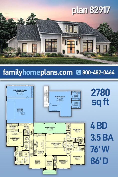 Info Brochure Large Walk In Closet Floor Plan, 4 Bedroom 3 Bath House Plans Open Floor, House Plans With Large Garage, 4 Bedroom House Plan With Office, Floor Plans With Walk In Pantry, Floor Plan With Garage In Back, House With Guest House Floor Plans, 3 Bedroom Home Floor Plans With Office, 3 Bed With Office Floor Plan