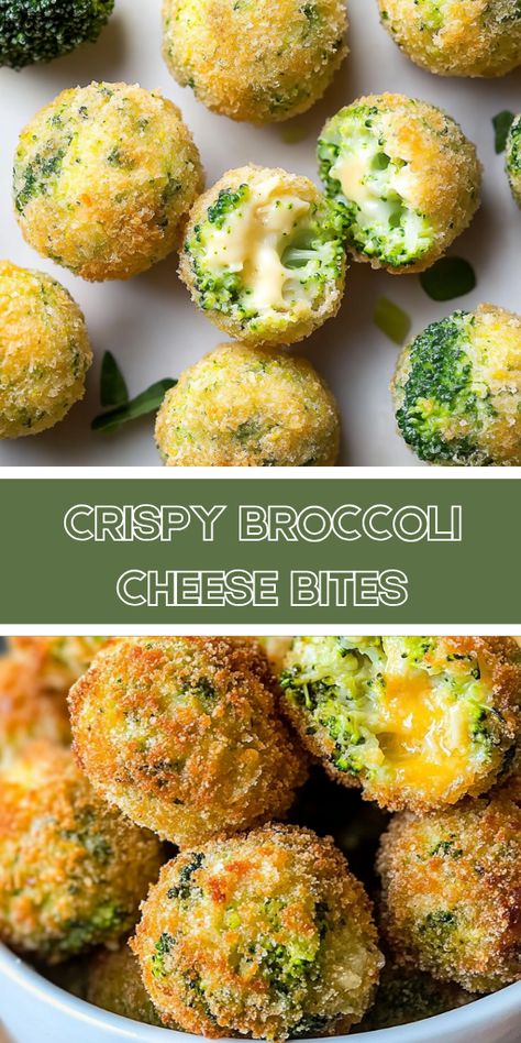 Ingredients:  1 ½ cups finely chopped broccoli, cooked 1 cup shredded cheddar cheese ½ cup panko bread crumbs ¼ cup grated Parmesan cheese 2 large eggs, beaten 2 tablespoons all-purpose flour 1 clove garlic, minced Salt and pepper to taste ½ teaspoon paprika 1 tablespoon olive oil (for brushing or frying) Broccoli Bread, Broccoli Cooked, Broccoli Cheese Bites, Crispy Broccoli, Simple Ingredient Recipes, Bread Crumbs Recipe, Broccoli Bites, Chopped Broccoli, Vegetable Snacks