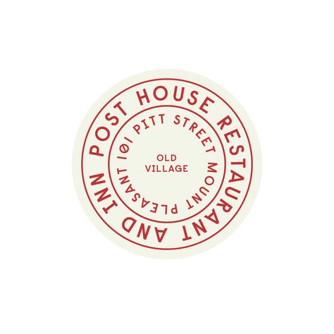 Behance :: För dig General Store Branding, Post House Inn, Aisha Rao, Logo Typo, Restaurant Identity, Vintage Logos, Logo Vintage, Restaurant Branding, Branding Design Inspiration