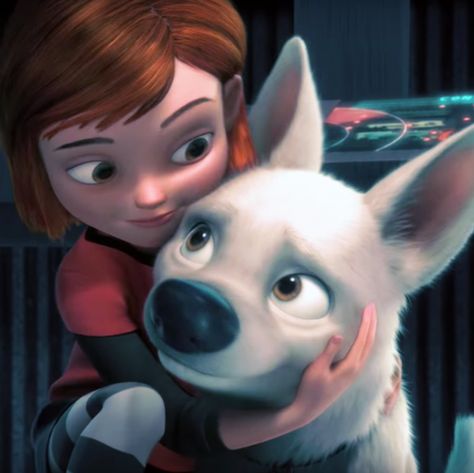 Famous Dogs from Movies - Bolt in “Bolt” Bolt Disney Drawing, Bolt And Penny, Bolt Fanart, Bolt The Dog, Bolt Cartoon, Bolt Aesthetic, Bolt Movie, Penny Bolt, Bolt Wallpaper