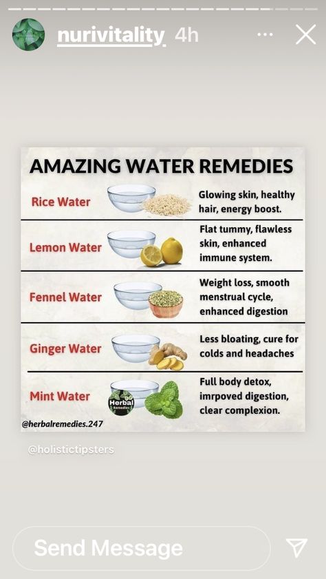 Natural Remedies For Fever, Mint Water, Healthy Rice, Full Body Detox, Sick Remedies, Ginger Water, Clear Complexion, Body Detox, Flat Tummy