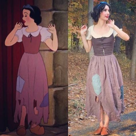 Snow White peasant dress. White Peasant Dress, Anime Festival, Snow White Cosplay, Sister Costumes, Cosplay Disney, Clever Halloween, Closet Cosplay, Clever Halloween Costumes, Ren Fair