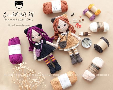 Amigurumi doll pattern