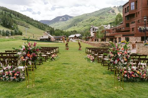 Night Wedding Reception, Beaver Creek Wedding, Colorado Destination Wedding, Outside Catering, Creek Wedding, Colorado Wedding Venues, Indoor Ceremony, Park Hyatt, Ceremony Seating