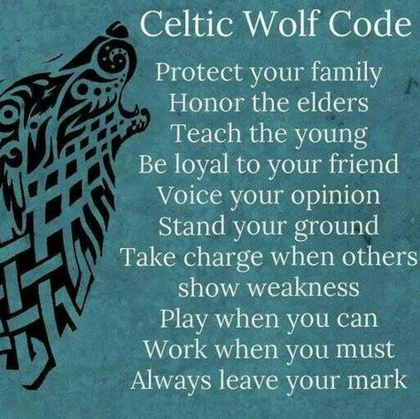 Celtic Wolf Code Ancient Celts in Ireland believed they were descended from wolves. Loan Wolf Quote, Tattoo Wolf Men, Wolf Code, Wolf Meaning, Wolf Witch, Wolf Symbolism, Fenrir Tattoo, Celtic Wolf, Tattoo Wolf