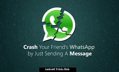 Crash Your Friend's WhatsApp By Sending One Special Text - Latest Method - Best Android tricks and tips Whatsapp Hacking Android, Whatsapp Hacking, Whatsapp Hacks, Brooklyn College, Cell Phone Hacks, Whatsapp Tricks, Smartphone Hacks, Instant Messenger, Special Text