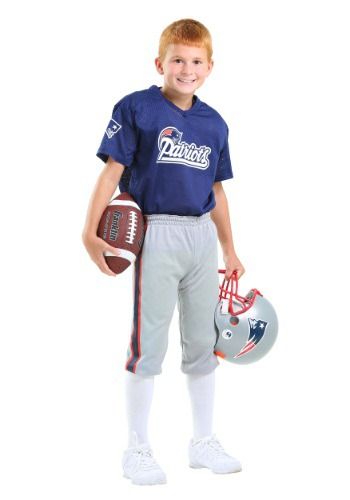 Kids NFL Patriots Uniform Costume#NFL, #Kids, #Patriots Sports Dress Outfit, Football Halloween Costume, Football Halloween, Football Costume, Nfl Uniforms, Nfl Hall Of Fame, Sports Halloween, Draft Day, Derrick Henry