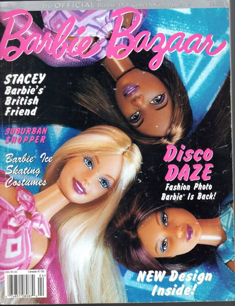 Barbie+Bazaar+Magazines Must Have Books, 2000s Posters, Barbie Magazine, Y2k Posters, Bedroom Wall Collage, Picture Collage Wall, Photo Wall Collage, Cute Poster, Art Collage Wall