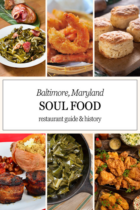 The top places for soul food in Baltimore Maryland Baltimore Maryland Restaurants, Baltimore Food, Food Places, Baltimore Maryland, Interesting History, Culture Travel, Soul Food, Baltimore, The History