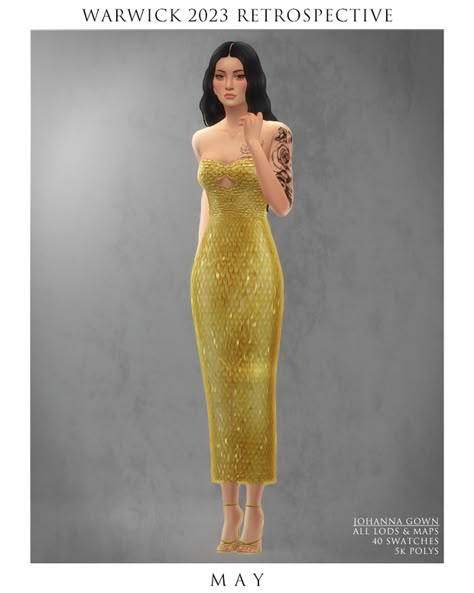 Sims 4 Prom, Best Sims 4 Cc, Sims Fashion, Sims 4 Cc Kids Clothing, Gold Gown, The Sims 4 Download, Best Sims, Prom Dresses For Teens, Sims 4 Cas