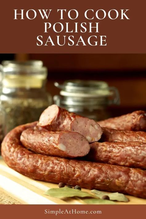 Fresh Polish Sausage Recipes How To Cook, How To Cook Polish Sausage, Polish Sausage Recipes, Sausage And Potatoes Skillet, Sausage Sauerkraut, Sauteed Peppers And Onions, Sauteed Peppers, Polish Sausage, Sausage And Peppers