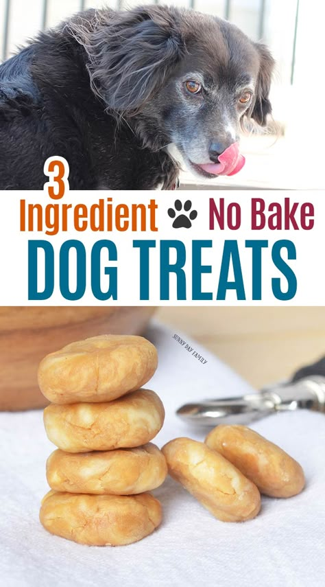 Super easy homemade dog treats your pup will love! These no bake dog treats are perfect to use as pill pockets too. They also make great training treats or are a great homemade gift for dog lovers! So easy kids can make them. Your dog will go nuts for these! #dogtreats #diydogtreats #homemade #easypetrecipes #dogs #dogmom #dogtraining Bake Dog Treats, No Bake Dog Treats, Pup Treats, Dog Treats Recipe, Pill Pockets, Homemade Dog Cookies, Dog Treats Homemade Easy, Easy Dog Treat Recipes, Animal Treats