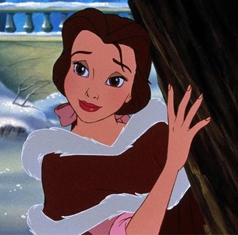 Belle "Something There That Wasn't There Before" snow ball fight scene Bella Disney, Disney Quizzes, Disney Quiz, Disney Belle, Belle Beauty And The Beast, Flynn Rider, Disney Songs, Belle Disney, Princesa Disney