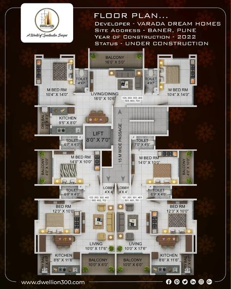 40x60 Apartment Plan, 2bhk House Plan, Small House Elevation, Small House Elevation Design, House Floor Design, Building Plan, Apartment Architecture, House Elevation, Building Construction