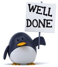 Well Done Images, Do Better Quotes, Congratulations Quotes, Penguin Images, Penguin Love, Done Quotes, Well Done, School Fun, Birthday Wishes