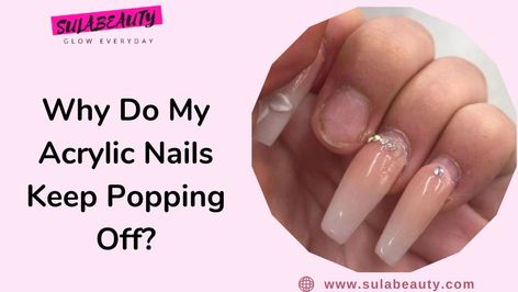 Whenever you get a new set of acrylic nails, it boosts your self-confidence to another level! They not just add ... Read more The post Why Do My Acrylic Nails Keep Popping Off? appeared first on Sula Beauty. Spring Acrylic Nails, Nail Pops, Popular Nail Designs, Red Books, Simple Nails, Natural Nails, Acrylic Nails, Nail Designs, I Hope