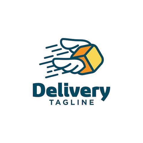 Delivery logo template | Premium Vector #Freepik #vector #delivery-car #parcel-service #shipping-company #delivery-truck Food Delivery Logo, Delivery Logo, Automotive Logo Design, Business Web Design, Express Logo, Architecture Logo, Typo Logo, Restaurant Logo, Service Logo