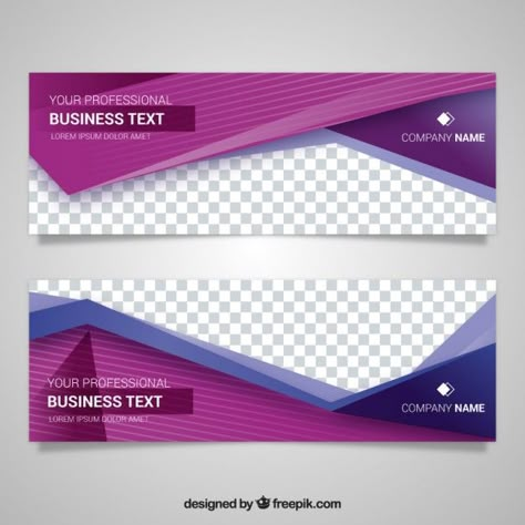 Modern banner with beautiful geometric shapes Free Vector Cover Banner Design, Minimalism Challenge, Best Banner Design, Footer Design, Product Ads, Email Signature Templates, Banners Design, Facebook Cover Design, Banner Design Inspiration