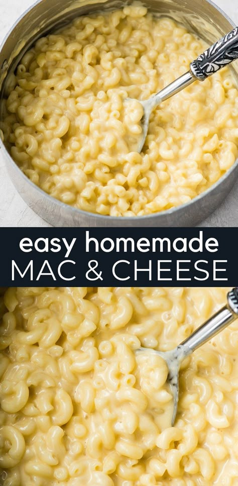 Easy Homemade Mac And Cheese, Homemade Mac And Cheese Recipe Easy, Sweet Pasta, Cream Sauces, Amazing Pasta, Homemade Mac And Cheese Recipe, Best Mac N Cheese Recipe, Pasta Creamy, Recipes Cheese