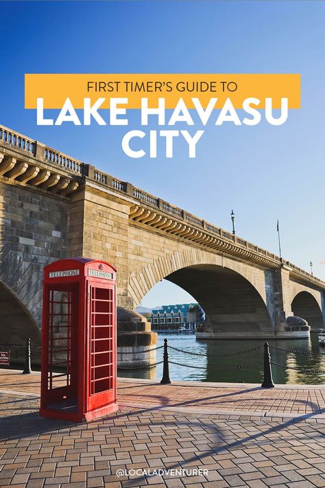 15 Fun Things to Do in Lake Havasu City » Local Adventurer City Christmas Lights, Lake Havasu Arizona, Lake Havasu City Arizona, Life Is Crazy, Famous Lighthouses, Arizona Style, Arizona Adventure, City Christmas, Lake Havasu City