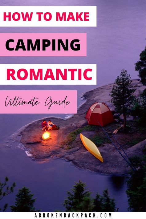 Searching for romantic camping trip ideas? Discover our tips to help you create the perfect romantic atmosphere when camping. We'll help you surprise your partner. Click the pin to learn more. Camping Dates Romantic, Couple Camping Ideas, Romantic Camping For Two, Couples Camping Romantic, Romantic Camping Ideas, Camping Trip Ideas, Camping Date, Couples Camping, Couple Camping