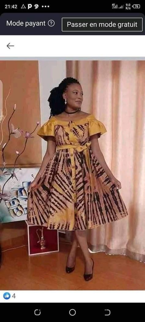 Ladies Dresses, Kitenge Round Dress Designs, African Dresses For Women Classy Ankara, African Dresses For Women Classy Kitenge, Circular Kitenge Dress Design, Short Round Dresses Kitenge, African Dresses For Women Classy, Ndop Bamileke Robe, Model Kaba Pagne