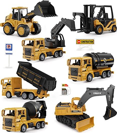 Snow Toys, Engineering Toys, Construction Trucks, Construction For Kids, Fuel Truck, Toy Playset, Cement Mixer, Oil Tanker, Sand Toys