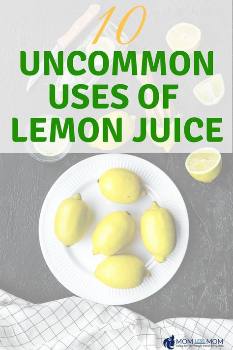 10 Uncommon uses of Lemon Juice #kitchenhacks What To Do With Lemon Juice, Fresh Lemon Juice Recipes, Lemon Juice Recipes, Green Drink Recipes, Lemon Juice Uses, Pick Comb, Busy Woman, Summer Smoothies, Best Smoothie Recipes