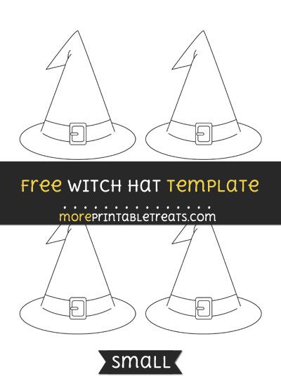 Witches Hat Preschool Craft, Witch Hat Template Free, Gnome Hat Template, Witch Hat Template Free Printable, Witch Templates Free Printable, Witch Hat Template, Witch Hat Pattern Printable, Diy Small Witch Hat, Mini Witch Hat Template