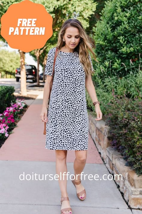 Explore a wide range of free sewing patterns and fashion embroidery and diy magazines at doiturselfforfree.com.Create amazing things for children and babies, men and women, and even home ware for free.All the free patterns are available in PDF format. Dress Embroidery Patterns, Dress Patterns For Sewing, Tshirt Dress Patterns Free, Easy Shift Dress Pattern Free, Free Shirt Dress Patterns For Women, Free A Line Dress Pattern Women, Women’s Clothing Patterns, Pdf Sewing Patterns Free Women, Plus Size Sewing Patterns Free Easy