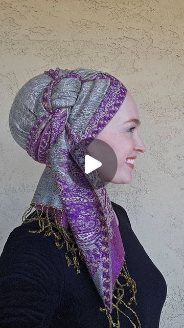 Scarf For Head Wrap, Mitpachat Tutorial, How To Wrap Hijab, Diy Head Wraps For Women, Tutorial Turban Hijab, How To Wrap A Scarf Around Your Head, Turban Style Tutorial, Turban Hijab Tutorial, Tichel Fashion