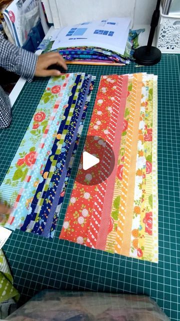 2,421 likes, 40 comments - amira_littlemushroomcap on September 18, 2021: "Free PDF pattern on my blog @amira_littlemushroomcap . Sew Inspired by @fatquartershop #jellyrolljackpot that I have to grab my well ke..." Jelly Roll Table Cloth, Quilt As You Go Jelly Roll Placemats, Race Quilt Jelly Roll, Table Runner Jelly Roll Pattern, Jellyroll Table Runner Free Patterns, Jelly Rolls Quilts Free Patterns, 3yard Quilts Free Patterns, Jelly Roll Patterns Free, Jelly Roll Placemats Free Pattern