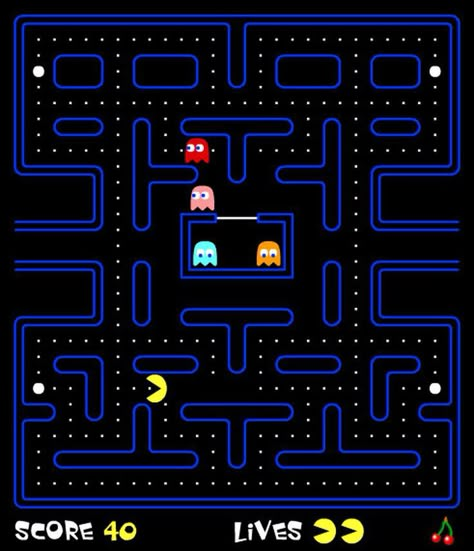 Play the Original Pacman Game Online For Free Pacman Game, 8bit Art, Skill Games, Man Games, Classic Video Games, Pac Man, Video Game Art, Classic Games, Cool Websites