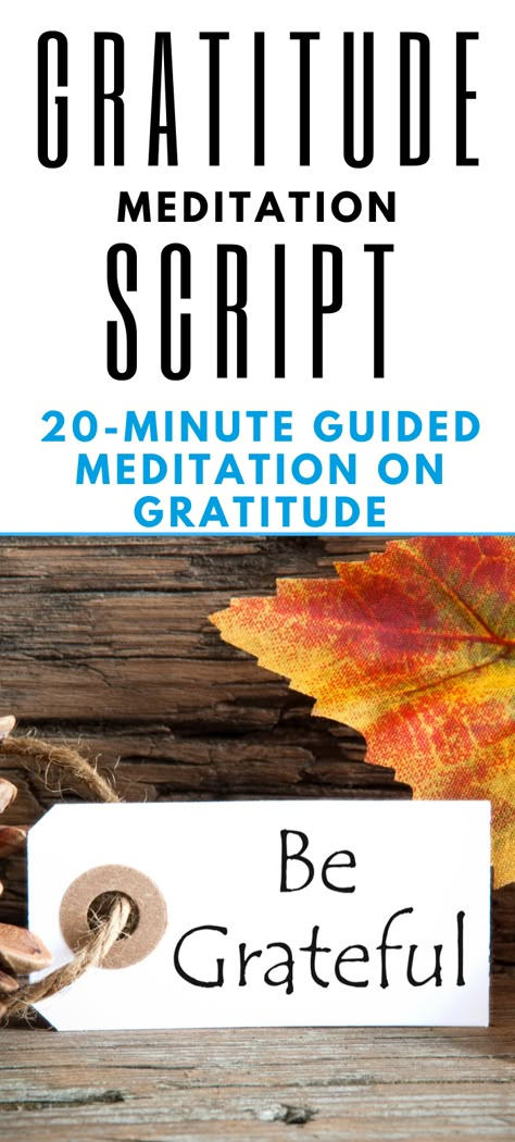 20-minute guided meditation on gratitude. Click on the image to listen to the meditation. #meditation, #selfimprovement, #gratitude 20 Minute Guided Meditation Script, Gratitude Meditation Script, Meditation Stories, Yoga Readings, Guided Imagery Scripts, Morning Meditations, Grateful Mindset, Gratitude Ideas, Gratitude Yoga