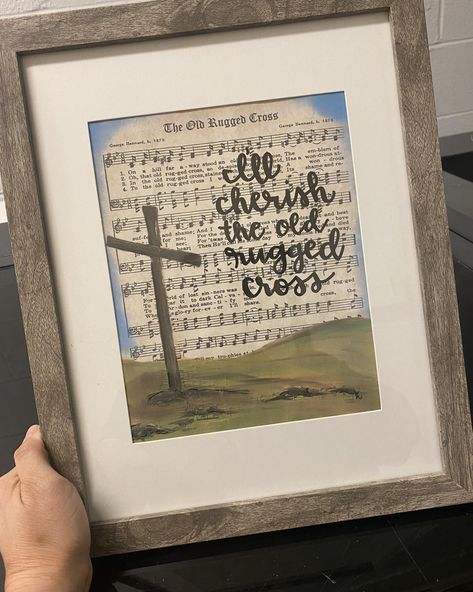 If you are looking for a last minute Mother’s Day gift that you don’t have to go out and fight the crowds, I have some printables on my website of hymn pages that would make an excellent gift! They are painted prints and when you frame them, they are perfection! Just purchase on the website and it comes right to your email to print from your computer! Cross Flowers, The Old Rugged Cross, Rugged Cross, Old Rugged Cross, Go Out, Last Minute, My Website, Mother’s Day, The Old