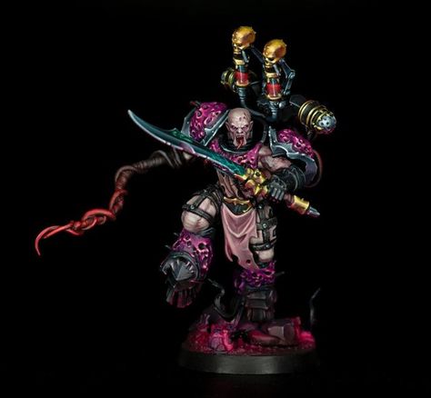 Lucius The Eternal, Army Painting, Emperors Children, Chaos Game, Chaos 40k, 40k Armies, 40k Chaos, Warhammer 40k Figures, Warhammer Models