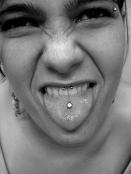 . Different Types Of Piercings, Lip Rings, Body Decoration, Body Decor, Smiley Piercing, Types Of Piercings, Tongue Piercing, Body Modification, Upper Lip