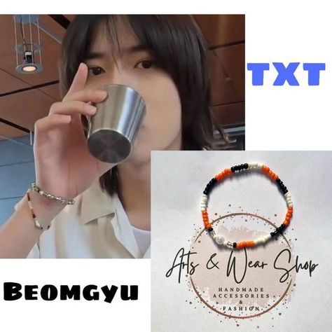 Bracelet Template, Kawaii Bracelet, Bts Bracelet, Pulseras Kandi, Txt Moa, Pop Jewelry, Jewels Diy, Pretty Jewelry Necklaces, Astuces Diy