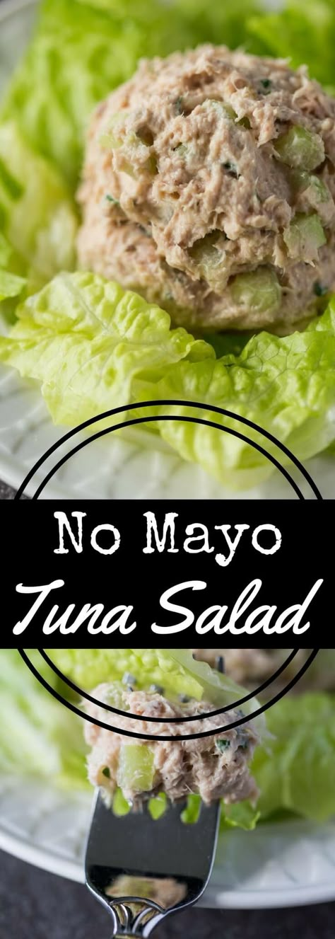 #ad Yes, tuna salad without mayonnaise can be delicious! Try this No Mayo Tuna Salad recipe with fresh parsley, lemon zest, celery, and Greek yogurt. Fresh, light, flavorful, and perfectly suited for topping sandwiches or green salads. via @recipeforperfec @bellaportofino #BellaPortofino #IC No Mayo Tuna Salad, No Mayo Tuna, Healthy Tuna Salad, Sea Food Salad Recipes, Green Salads, Healthy Tuna, Healthy Greek Yogurt, Tuna Salad Recipe, Healthy Food Facts