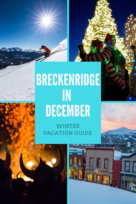 Breckenridge Christmas, December Winter, December Activities, Travel Bug, Winter Vacation, Christmas Vacation, Travel Bugs, What To Pack, Snow Globe