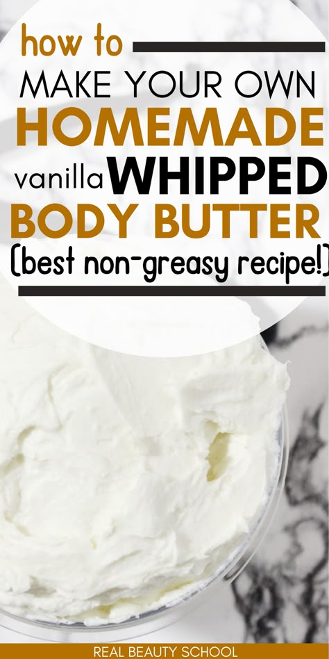 whipped body butter Whipped Lotion Recipe, Body Butter Recipe Whipped, Homemade Whipped Body Butter, Shea Butter Diy, Body Cream Recipe, Whipped Body Butter Recipe, Body Butter Recipe Homemade, Rose Body Butter, Diy Body Butter Recipes