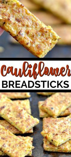 Cauliflower Bread Sticks, To Simply Inspire, Cauliflower Breadsticks, Breadsticks Recipe, Cauliflower Bread, Healthy Low Carb Dinners, Low Carb Low Fat Recipes, Healthy Low Carb, Easy Cauliflower