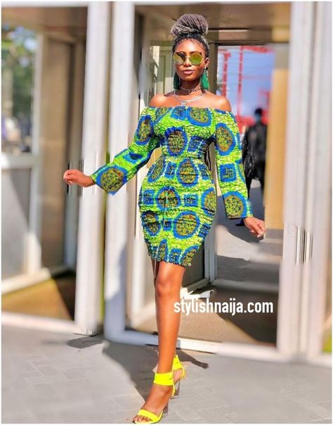 Ankara Short Gown Styles For Teens, Dresses For Queens, Simple Ankara Short Gown Styles, Trending Ankara Gowns, Simple Ankara Gown Styles, Ankara Design, Short Gown Styles, Ankara Dress Designs, Beautiful Ankara Styles