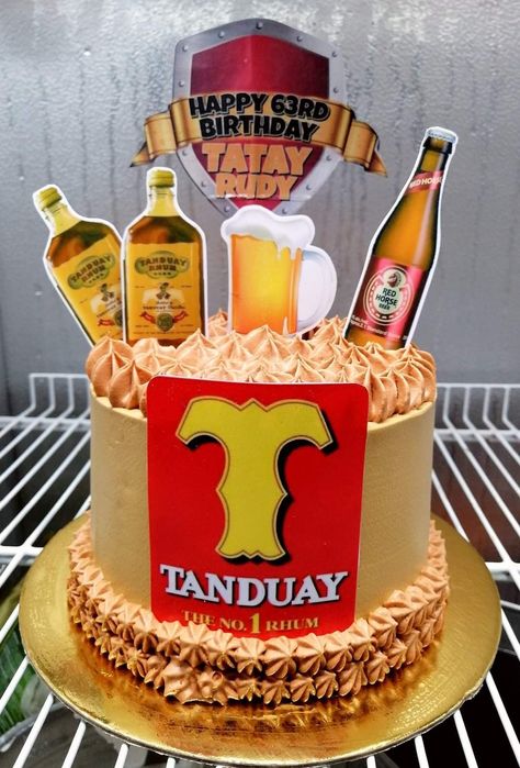 Tanduay Cake Design, Tanduay Cake, Beer Cakes, Beer Cake, Beer, Cake, Birthday, Quick Saves, Design