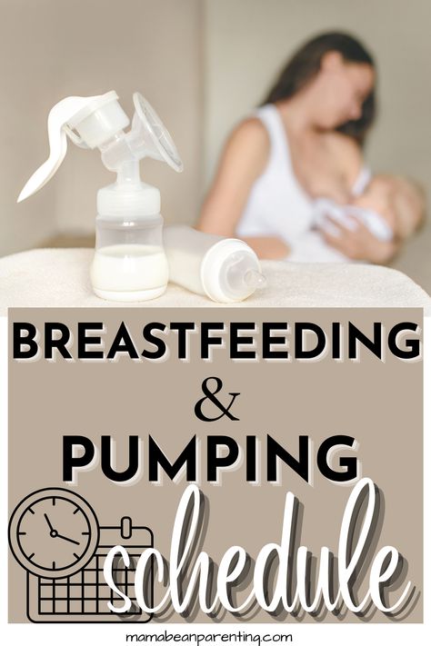 For many moms, breastfeeding and breast pumping don’t go together. However, this combination is amazing for you and your baby. Breastfeeding is natural and easy. Many people wonder why breast pumping is needed if you can breastfeed. Breastfeed And Pump Schedule, Breastfeeding And Pumping Schedule, Pumping And Breastfeeding Schedule, Breast Pumping Schedule, Pumping Schedule, Human Milk, Breastfeeding And Pumping, Preparing For Baby, In The Beginning