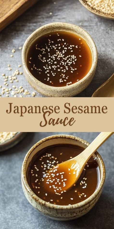 What makes Goma Dare truly special is its simplicity and ease of preparation! 🍯🌿 This Japanese sesame sauce is rich, nutty, and perfect for dipping or drizzling over grilled meats, vegetables, or salads. With just a few simple ingredients, you can create a flavorful sauce that enhances any dish.  📌 Save this pin to make a quick and easy Goma Dare sauce that’s versatile and delicious! #GomaDare #JapaneseSauce #EasyRecipes #SesameFlavors #DippingSauce #FlavorfulCooking Sesame Sauce Recipe, Japanese Sauce, Sesame Sauce, Grilled Meats, Grilled Meat, Wholesome Food, Sauce Recipe, Dipping Sauce, Nutritious Meals