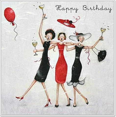 Berni Parker, Birthday Greetings Quotes, Happy Birthday Friends, Happy Birthday Pictures, Three Women, Birthday Wishes Cards, Happy Birthday Messages, Happy Birthday Quotes, Happy B Day