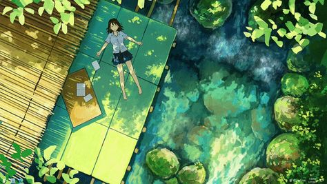 Lo-fi Wallpaper, Yuumei Art, Wallpaper Estetika, Zero Wallpaper, Japan Aesthetic, Green Wallpaper, Phone Themes, Anime Inspired, Manga Illustration