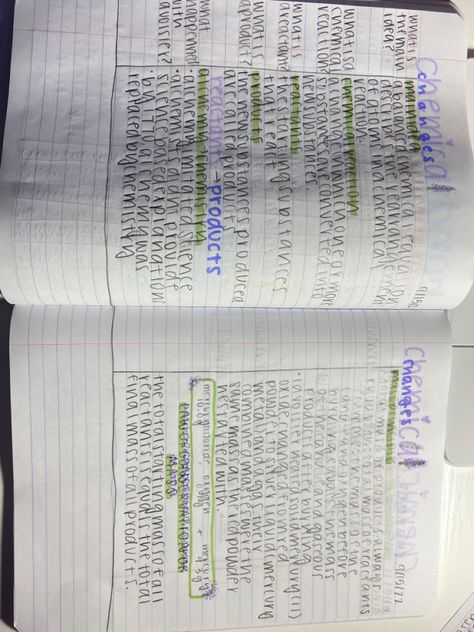 chemical changes // mass principle // chemical equations // cornell notes // 9th physical science Chemical Equations, Notes Inspo, Cornell Notes, Chemical Equation, Science Notes, Main Idea, Physical Science, Equations, Note 9